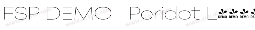 FSP DEMO   Peridot L字体转换